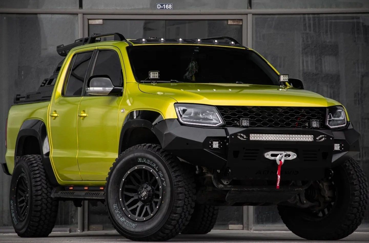 Zderzak przedni stalowy Combat Volkswagen Amarok 4x4 Offroad stal