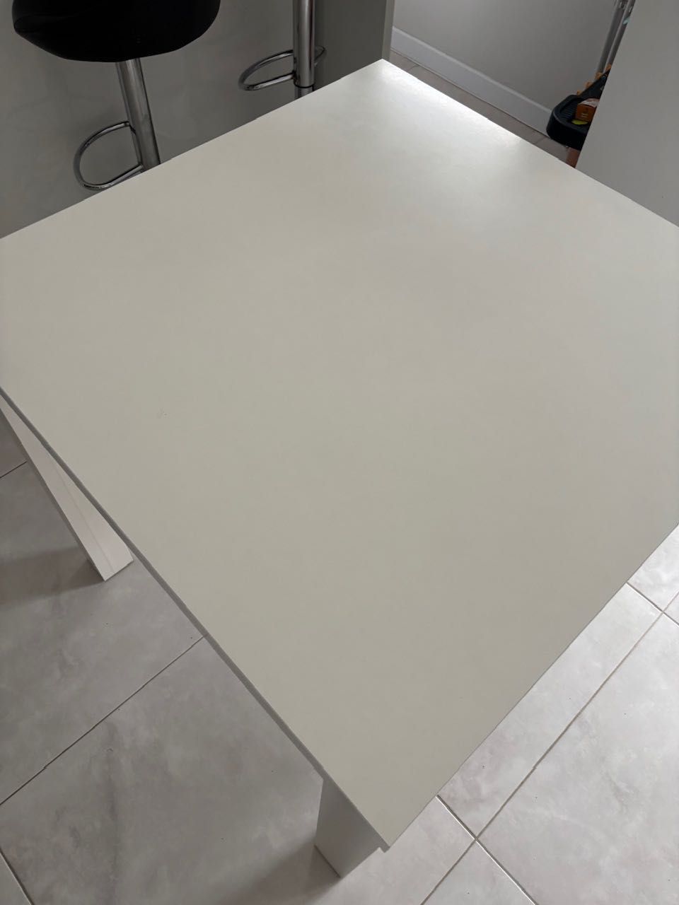 Stół biały mat kuchenny 80x80