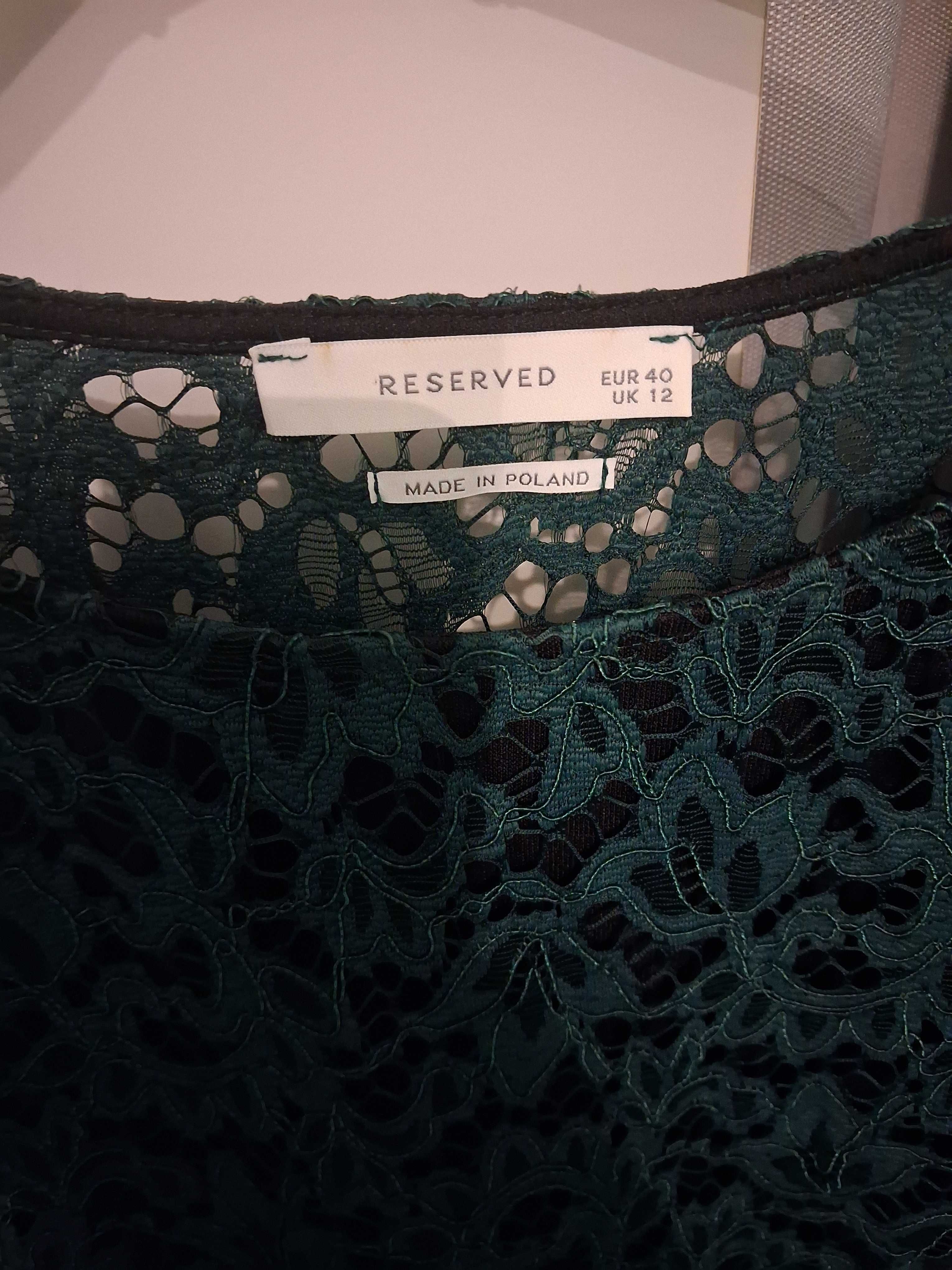 Sukienka butelkowa zieleń r. 40