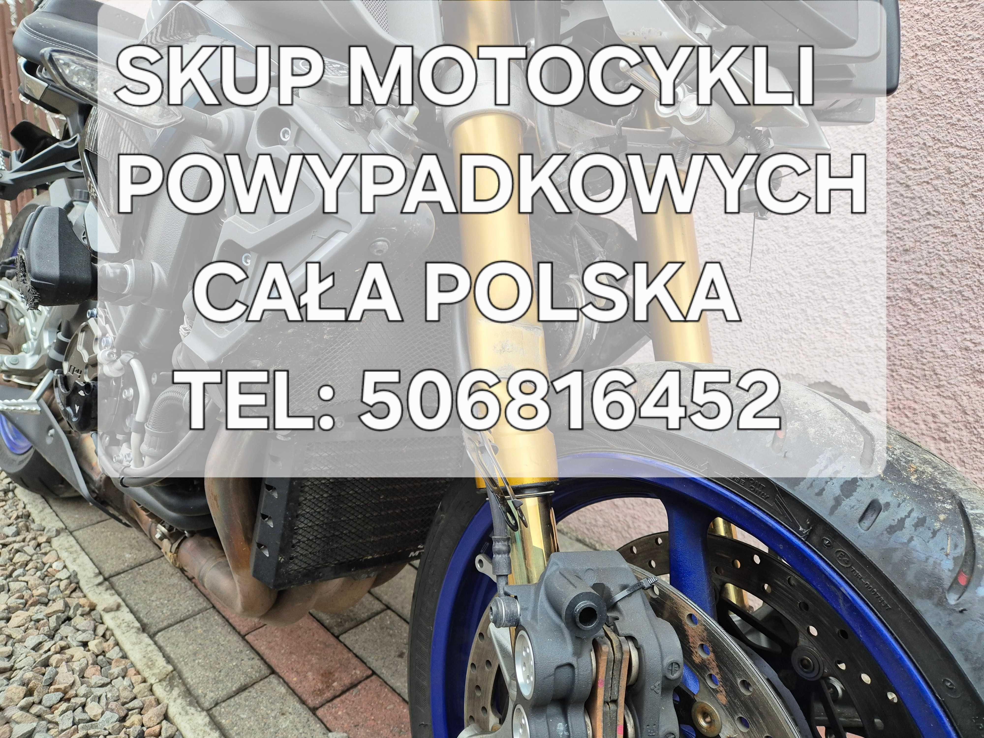 SKUP MOTOCYKLI POWYPADKOWYCH *Po wypadku *Rozbitych *Uszkodzonych