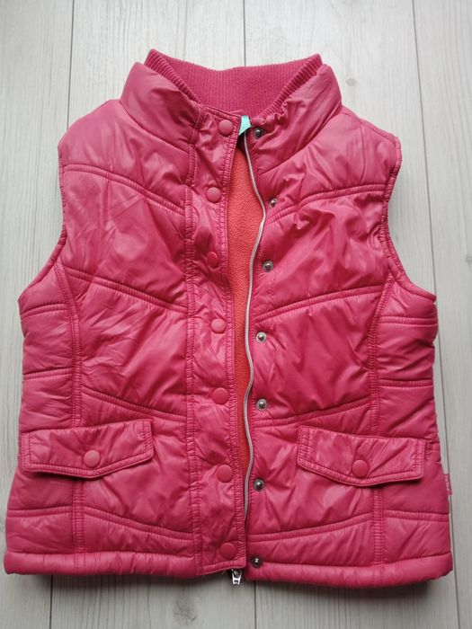 Kamizelka dziewczęca ocieplana rozmiar 140