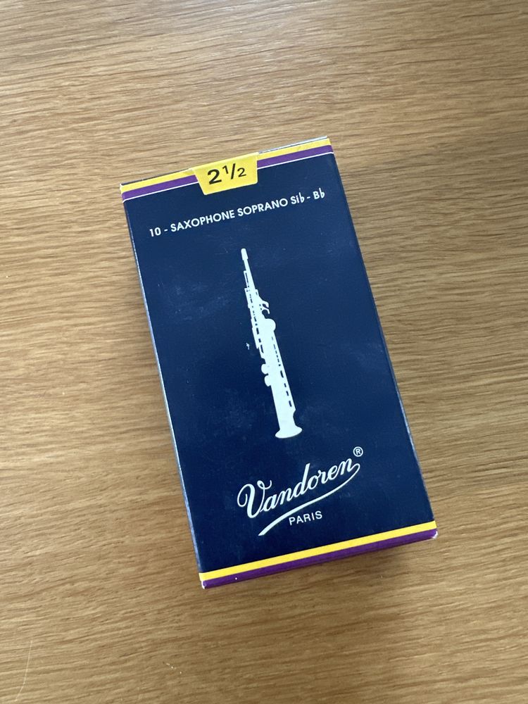 Vandoren saksofon sopranowy stroiki 2.5