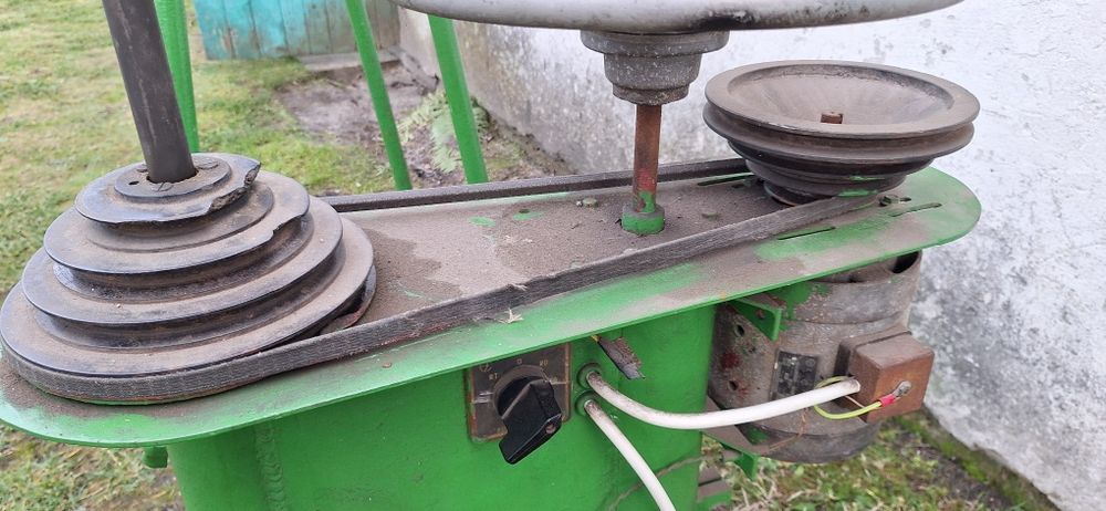 Wiertarka stołowa Poniatowa + imadło mocna.