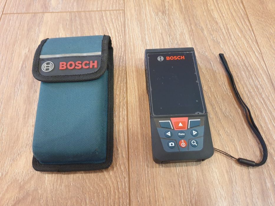 Bosch GLM 120 C dalmierz + etui + folia ochronna LCD GLM120C USB BT