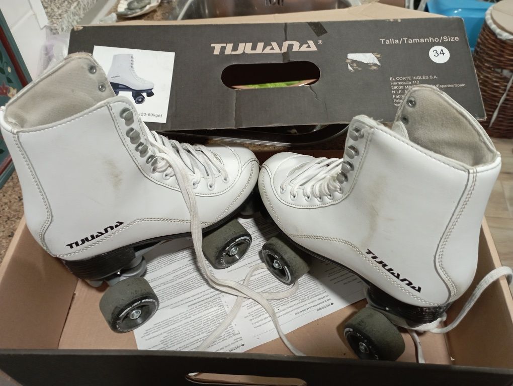 Patins tamanho 34