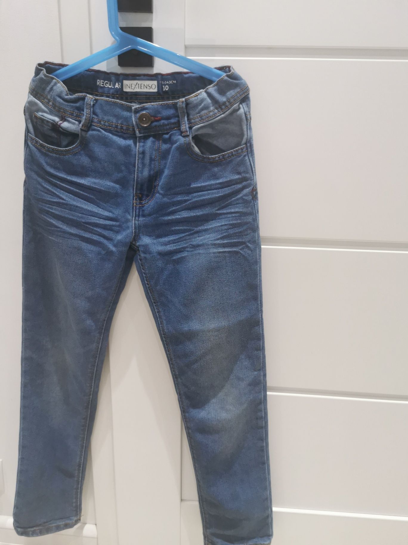 Spodnie jeansowe chłopięce inextenso r. 146 cm