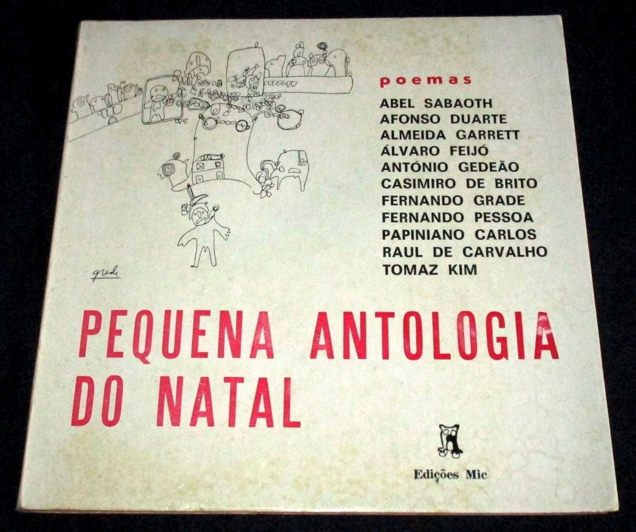 Livro Pequena Antologia do Natal Edições Mic