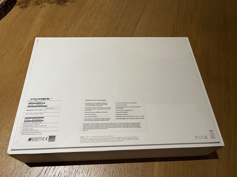 MacBook Pro 13” (2020) i5, 16GB RAM, 512GB SSD - Excelente estado!