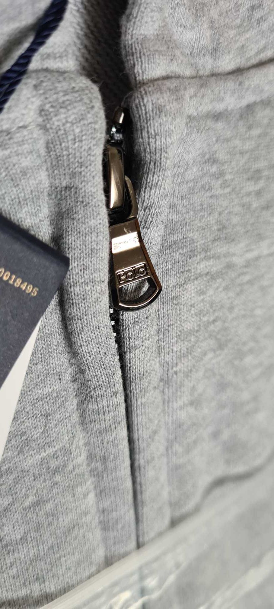 Hoodie com fecho Polo Ralph Lauren Cinzenta