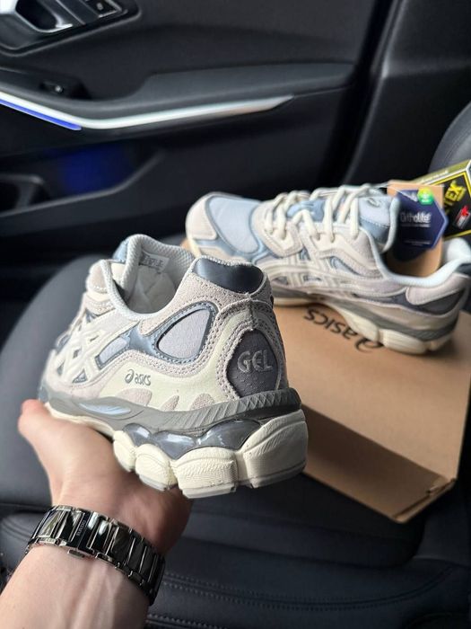 ‼️ГОРТЕКС , Asics Gel-NYC Gore-Tex Oyster Grey , чоловічі кросівки