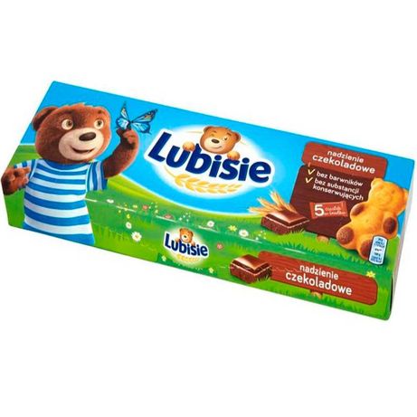 Бісквіт Lubisie (Барні) з Шоколадною начинкою, 150 г. (5*30 г)
