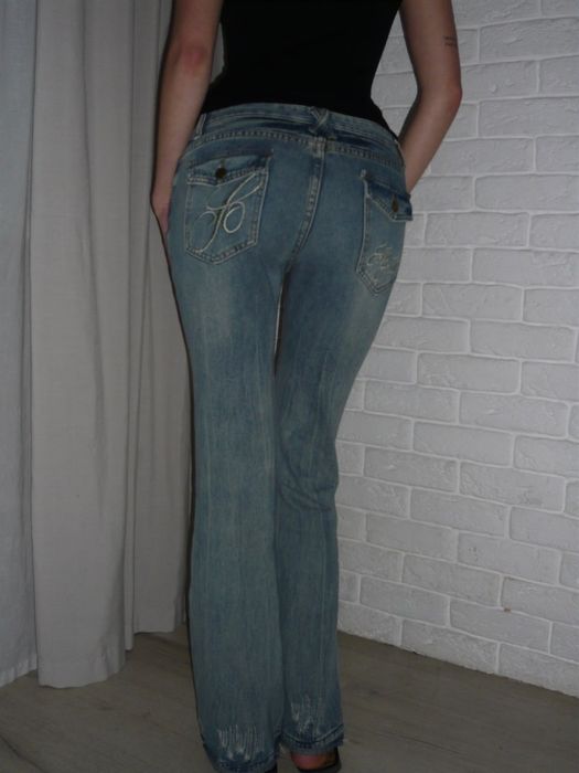 джинси вінтаж клеш flared pants y2k