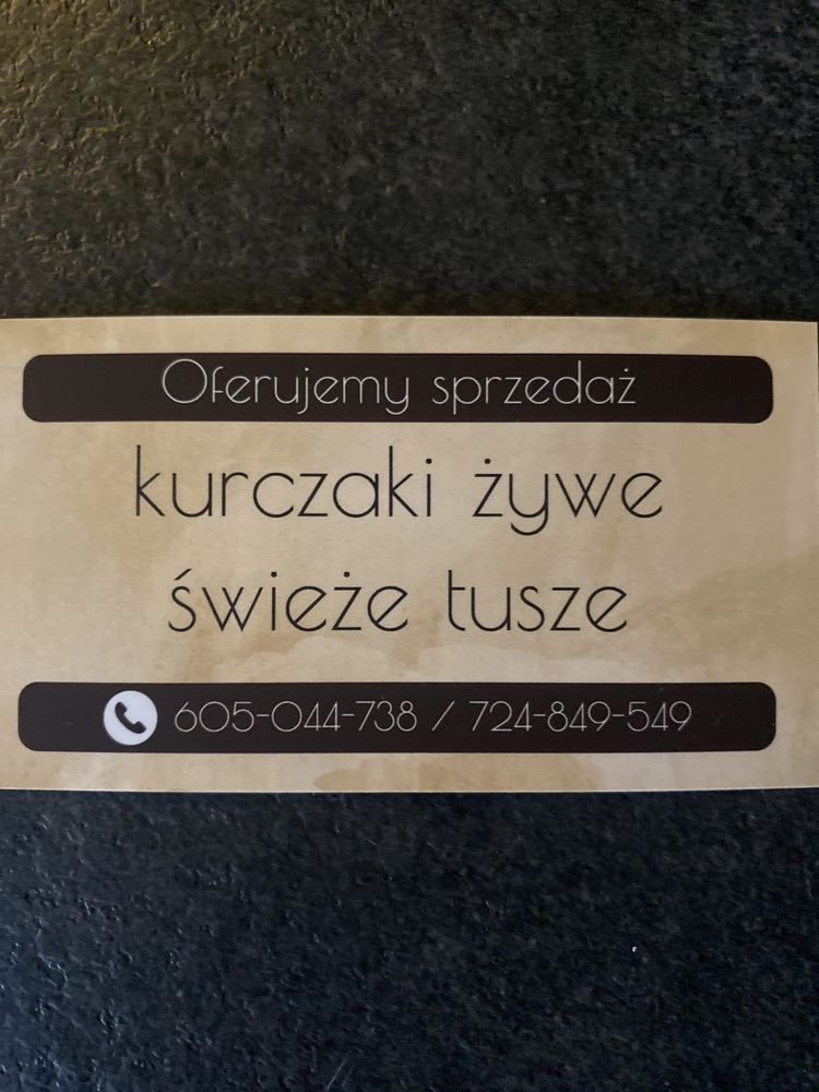 Kurczaki brojlery wiejskie