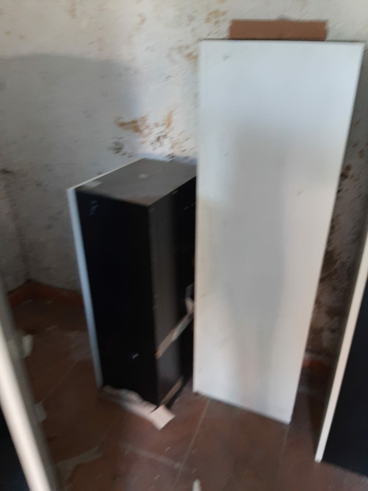 Móveis de sala modernos brancos e pretos