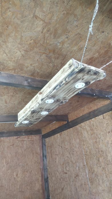 Світильник деревяний