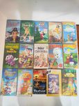 Lote Vhs Infantil 6 - Ver lista Abaixo - PROMOÇÂO 1 €