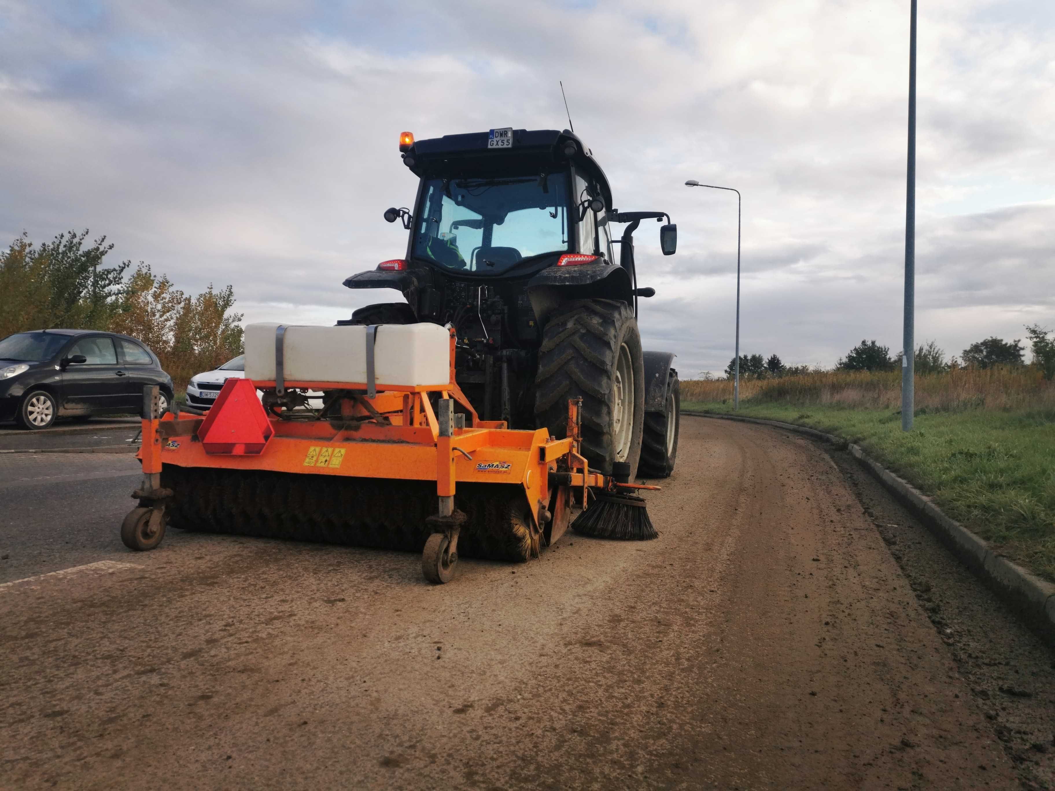 Zamiatanie mechaniczne, zamiatarka, mycie dróg, placów budowy Oława