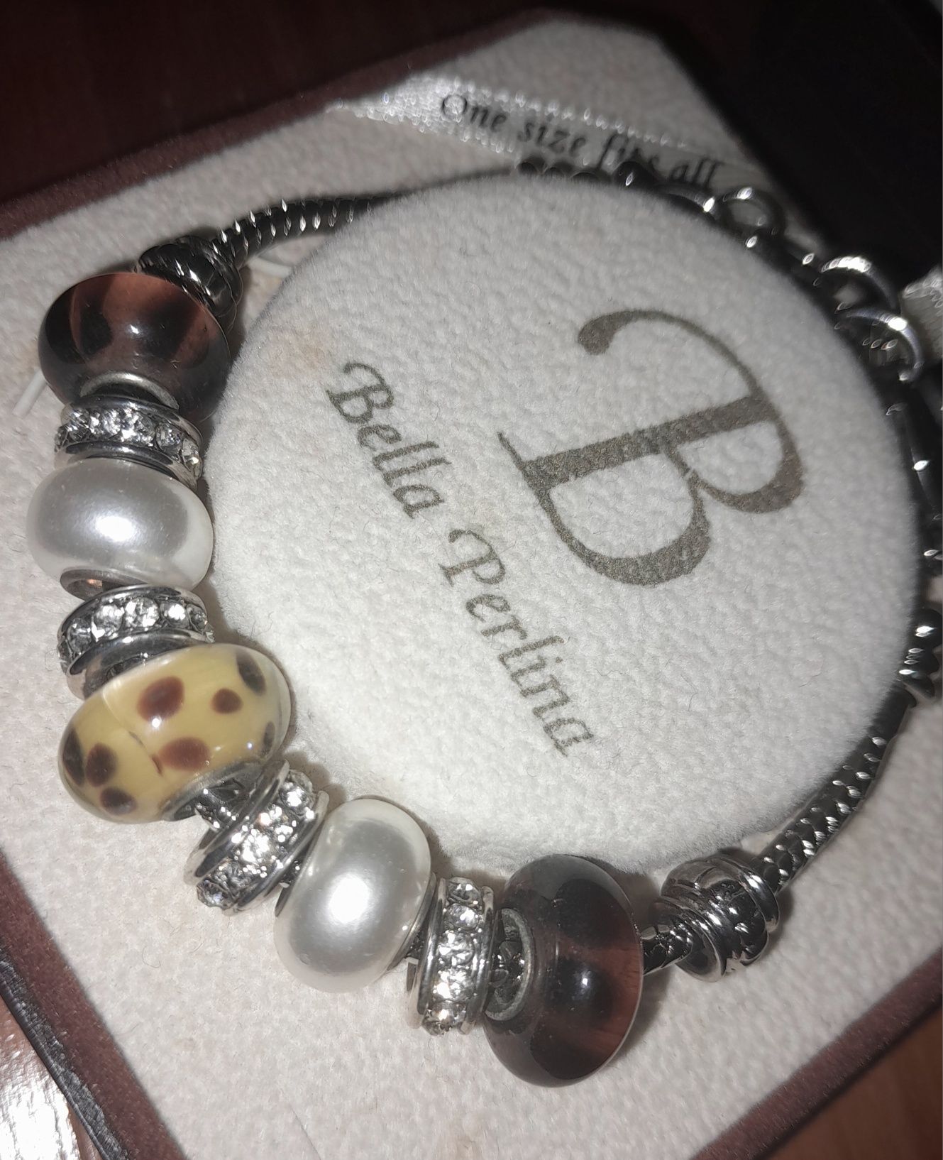 Pulseira Bella Perlina nunca usada