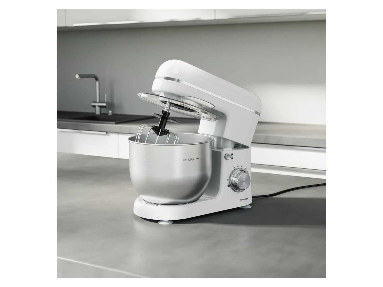 Silvercrest Robot kuchenny planetarny 650W BIAŁY Stylowy mocny NOWY