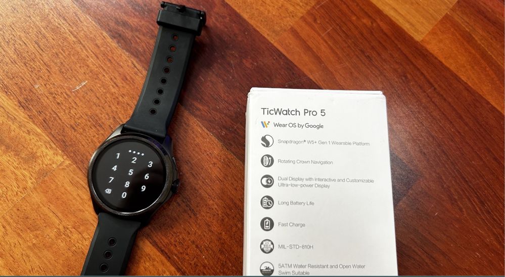 Smartwatch TicWatch Pro 5 Mobvoi