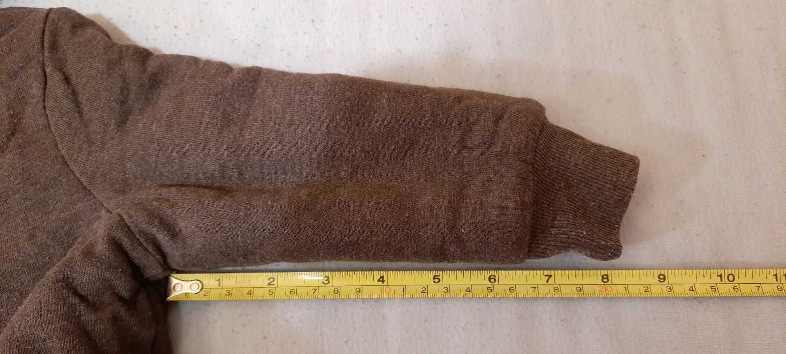 Ocieplane spodnie + ocieplana bluza r. 86-92