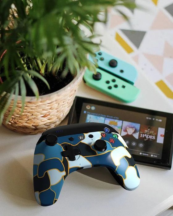 Comando pro Nintendo Switch e PC Dupla vibração  6 eixos SELADO