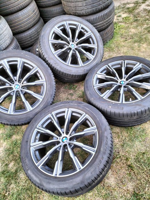 Felgi BMW X5 G05 M Pakiet 20 Dwie szerokości+opony Pirelli