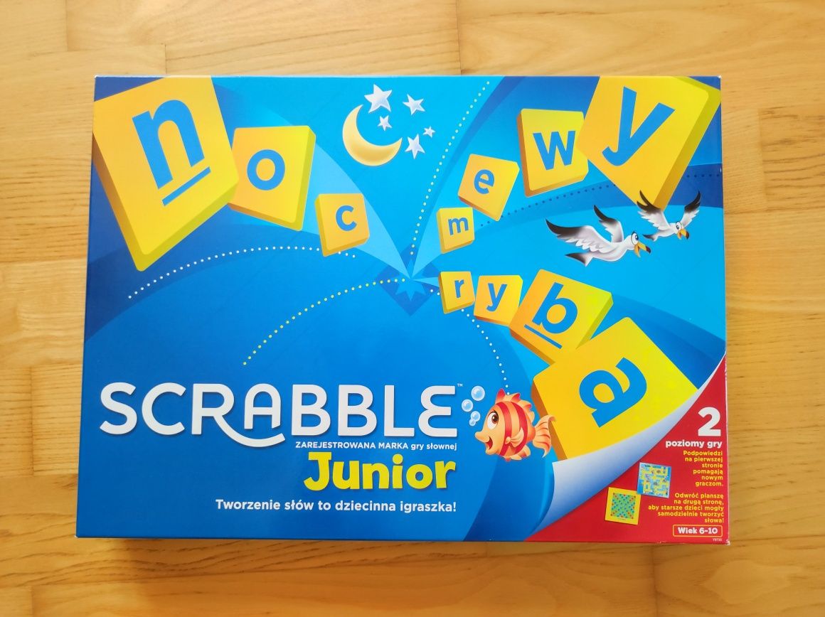 Gra planszowa Scrabble Junior!