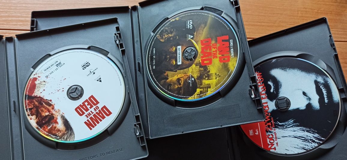 Świt Żywych Trupów, Ziemia Żywych Trupów, Noc Żywych Trupów - 3x DVD