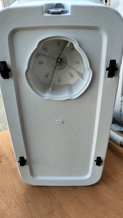 Швабра з відром центрифуга нержавіючої сталі, 2 насадки мікрофібра