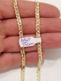 Nowy złoty łańcuch Gucci 585 14k 15.74gr 55cm okazja!!