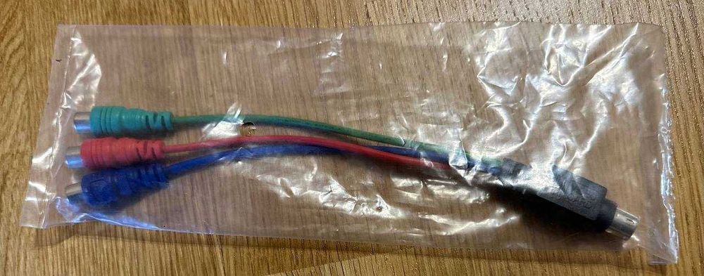 Кабель S-Video (7 pin) - 3 RCA stereo