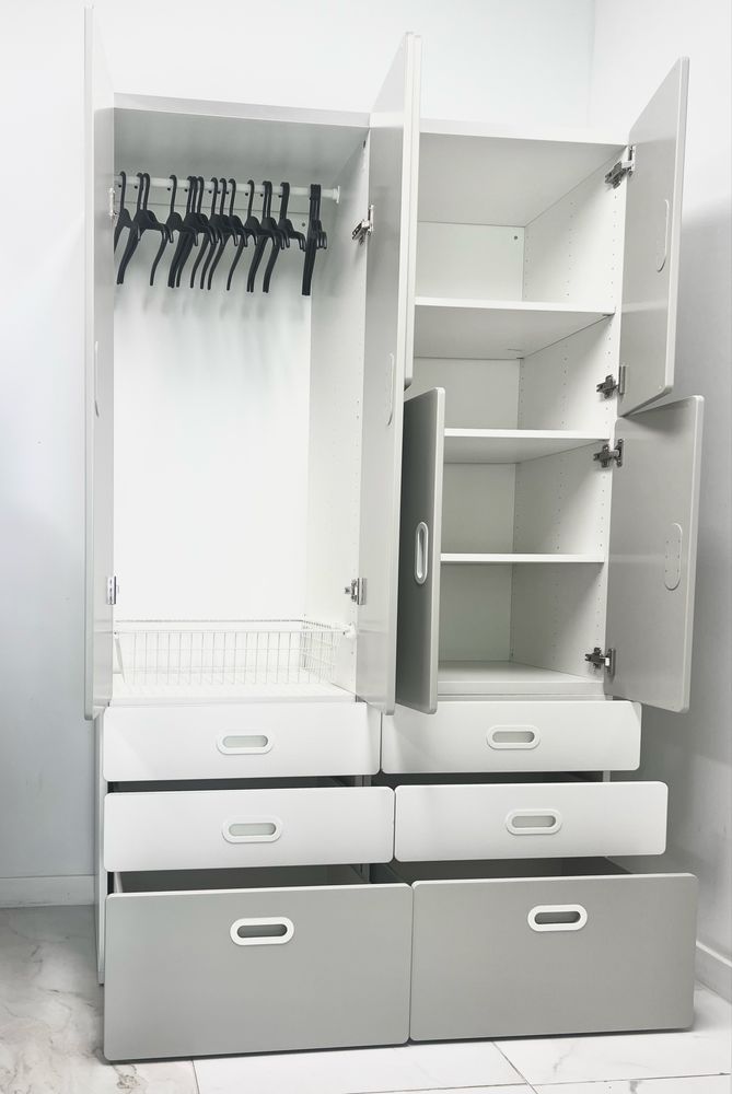 Zestaw mebli, szafy, garderoba Ikea Stuva Fritids