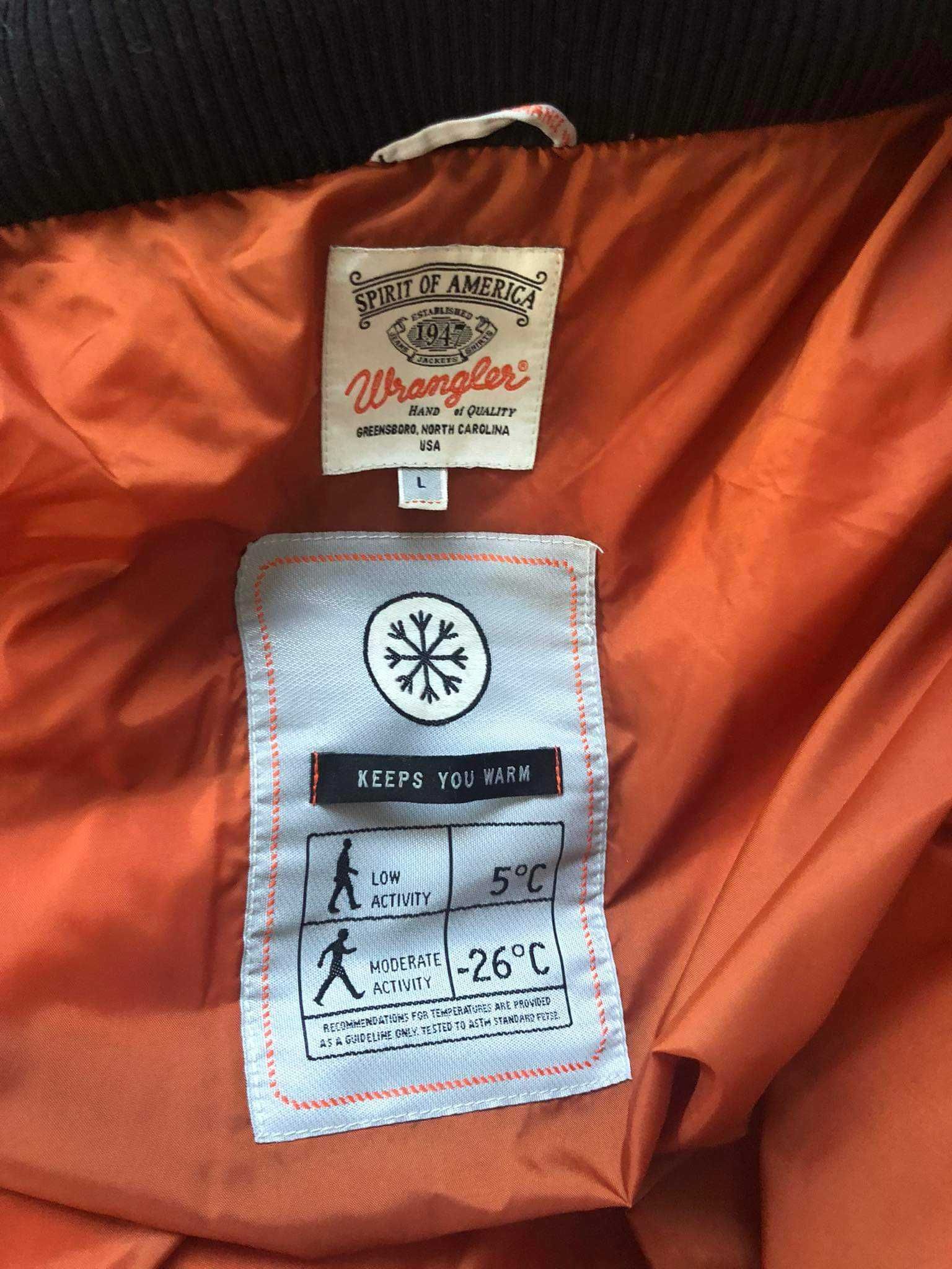 Męska zimowa kurtka-Wrangler