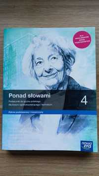 Podręcznik do języka polskiego - Ponad słowami cz 4