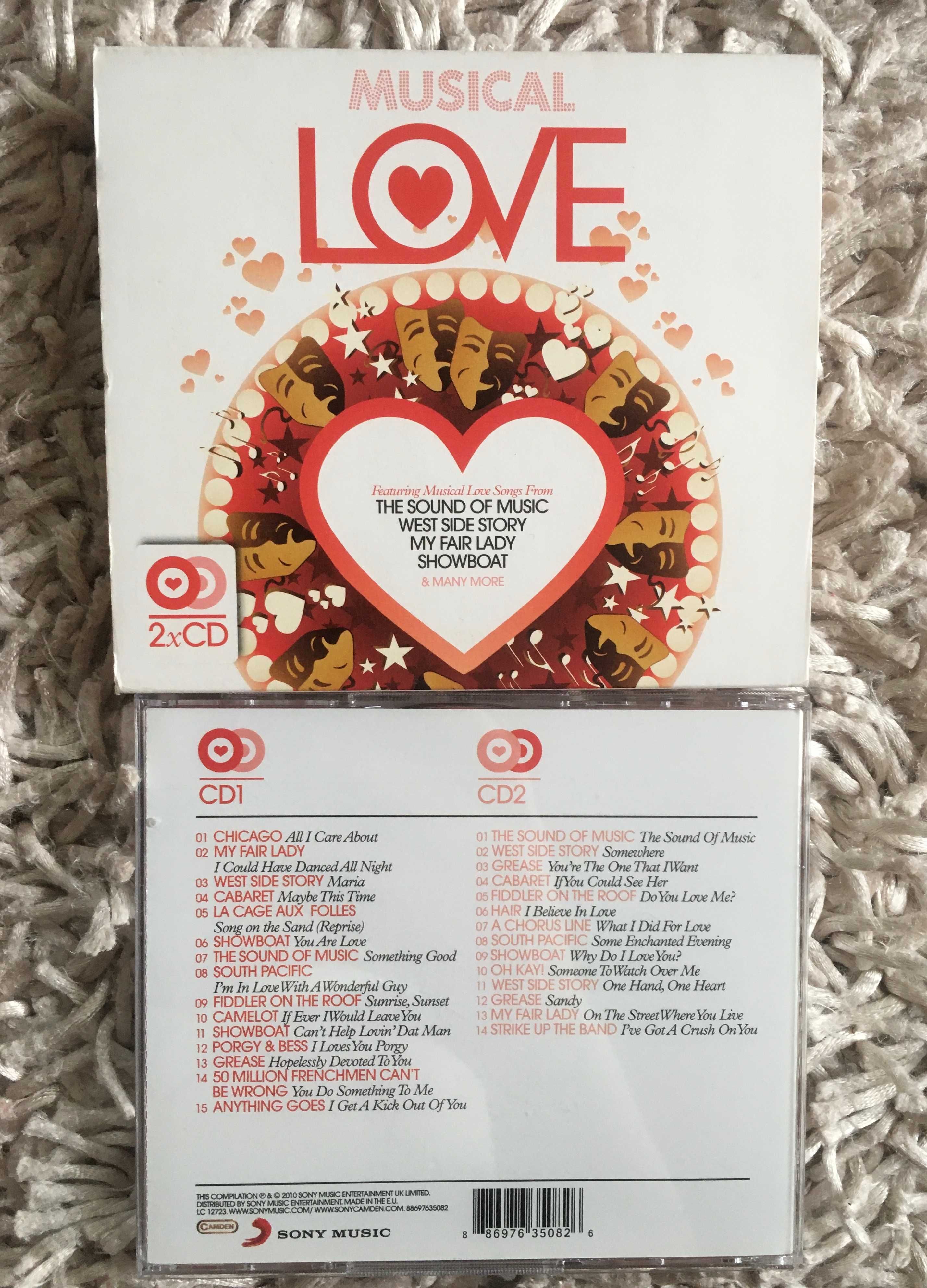 CD dwupak „Musical Love. Love Songs from The Musicals”