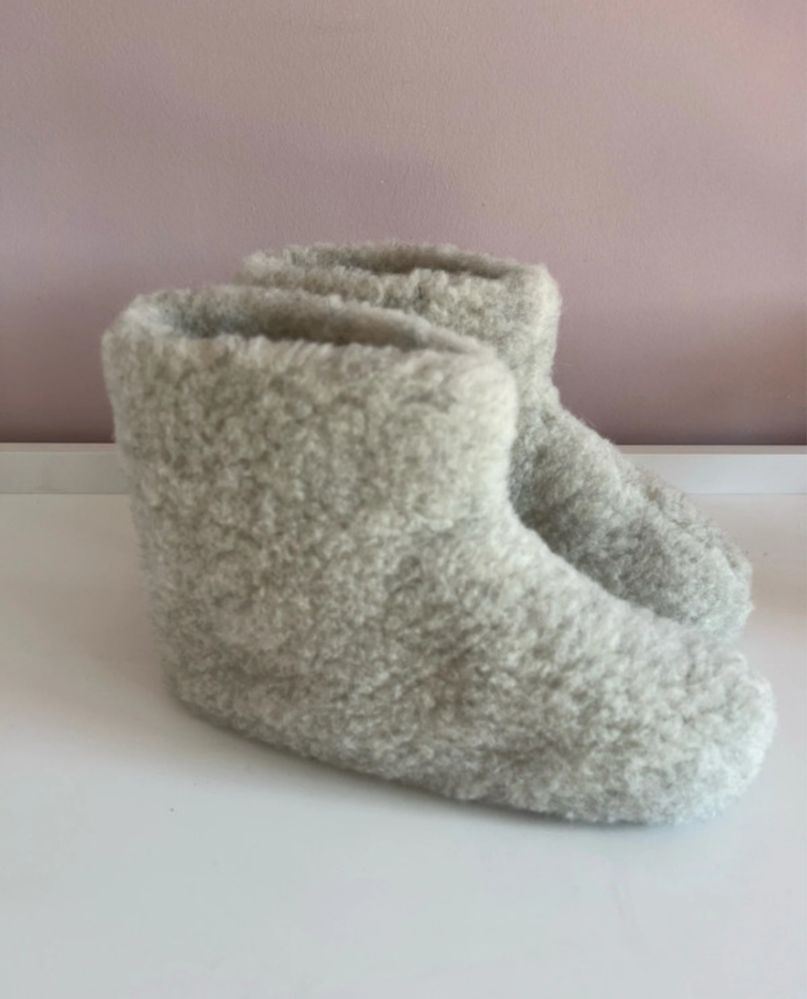 Welniane kapcie 100% merino 38