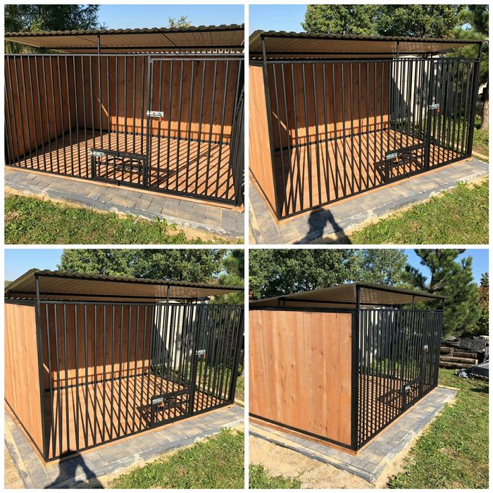 3mx2m kojec dla psa .Mocny boks klatka zagroda. BUDA