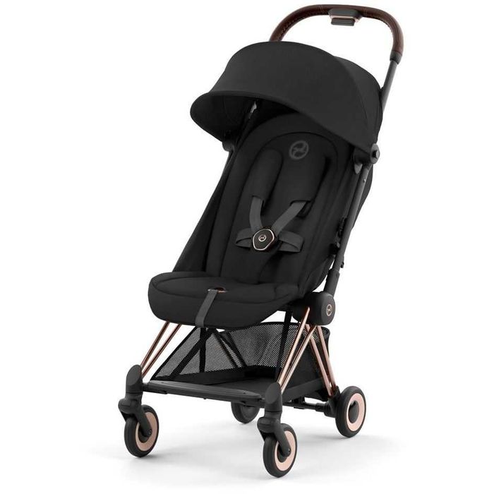 Коляска Coya Rosegold Sepia Black Cybex 522004245