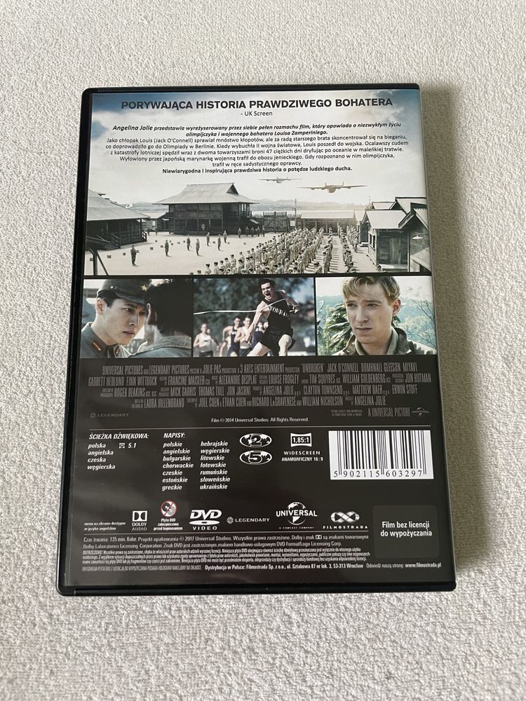 Film Niezlomny (DVD)