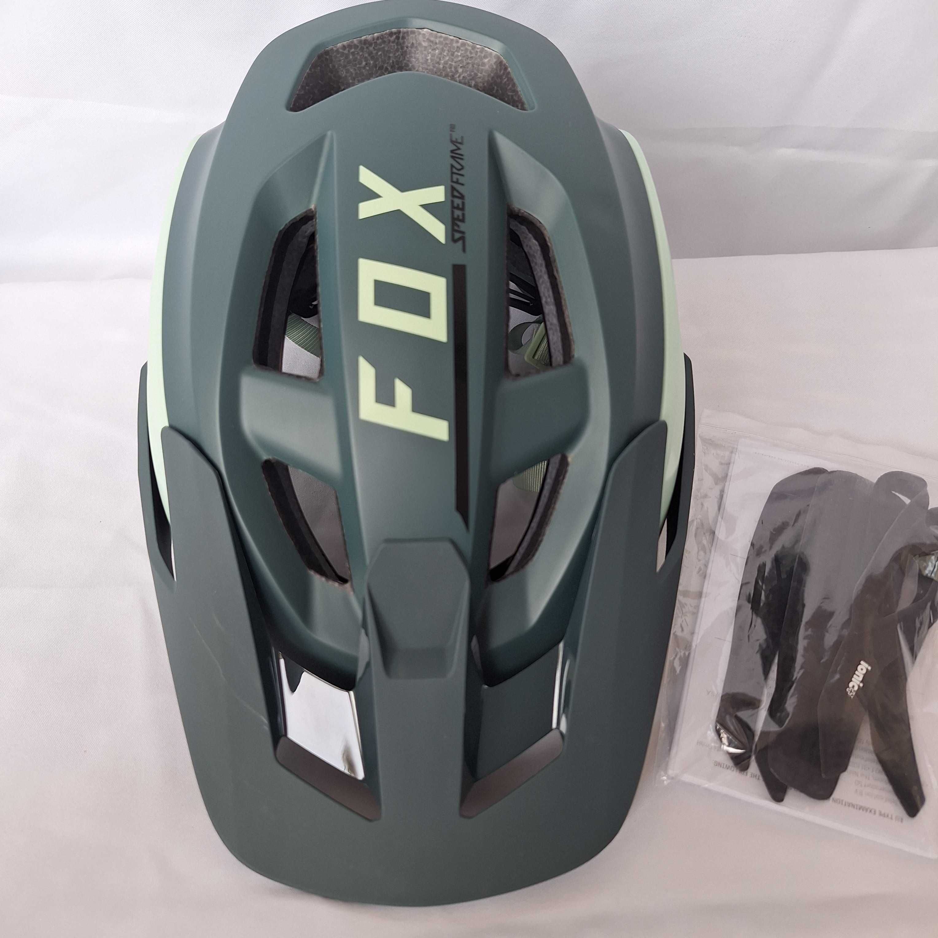 Kask rowerowy Fox SpeedFrame Pro Mips Blocked Sea L 59-63cm
