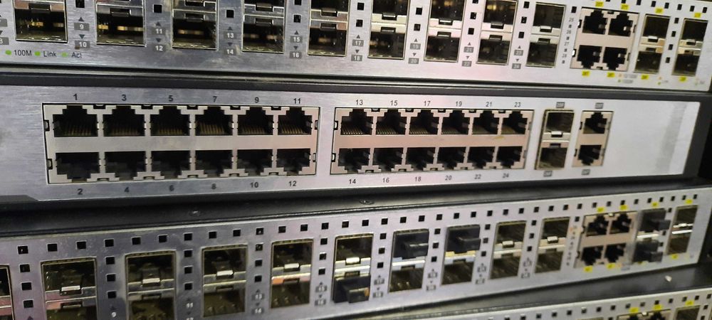 Свіч Комутатор керований і некерований 100мб/ 1000мб