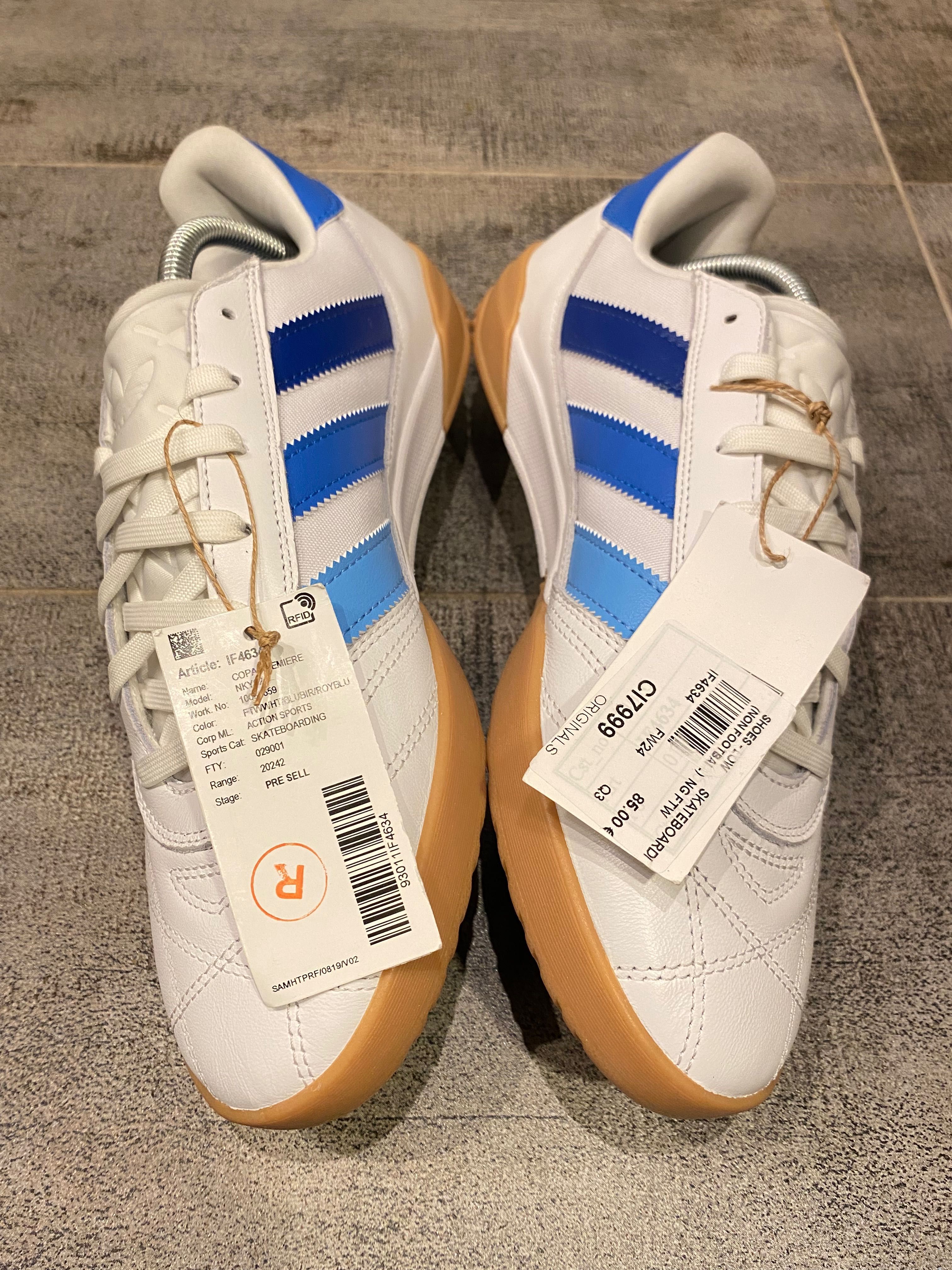 NOWE Z METKĄ Adidasy 42 r 27 cm Copa Premiere buty spotrowe białe skòr