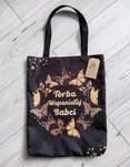Torba shopperka na ramię dla babci dzień babci