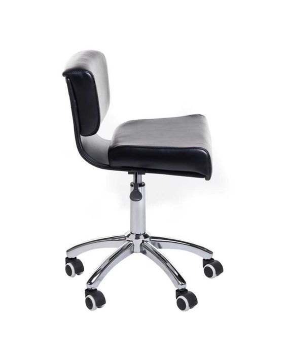 Taboret kosmetyczny do pedicure BT-3227 czarny OUTLET