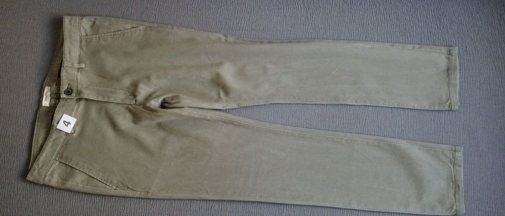 Spodnie męskie materiałowe marki ZALANDO, lekką lycrą, Stan bdb (4)