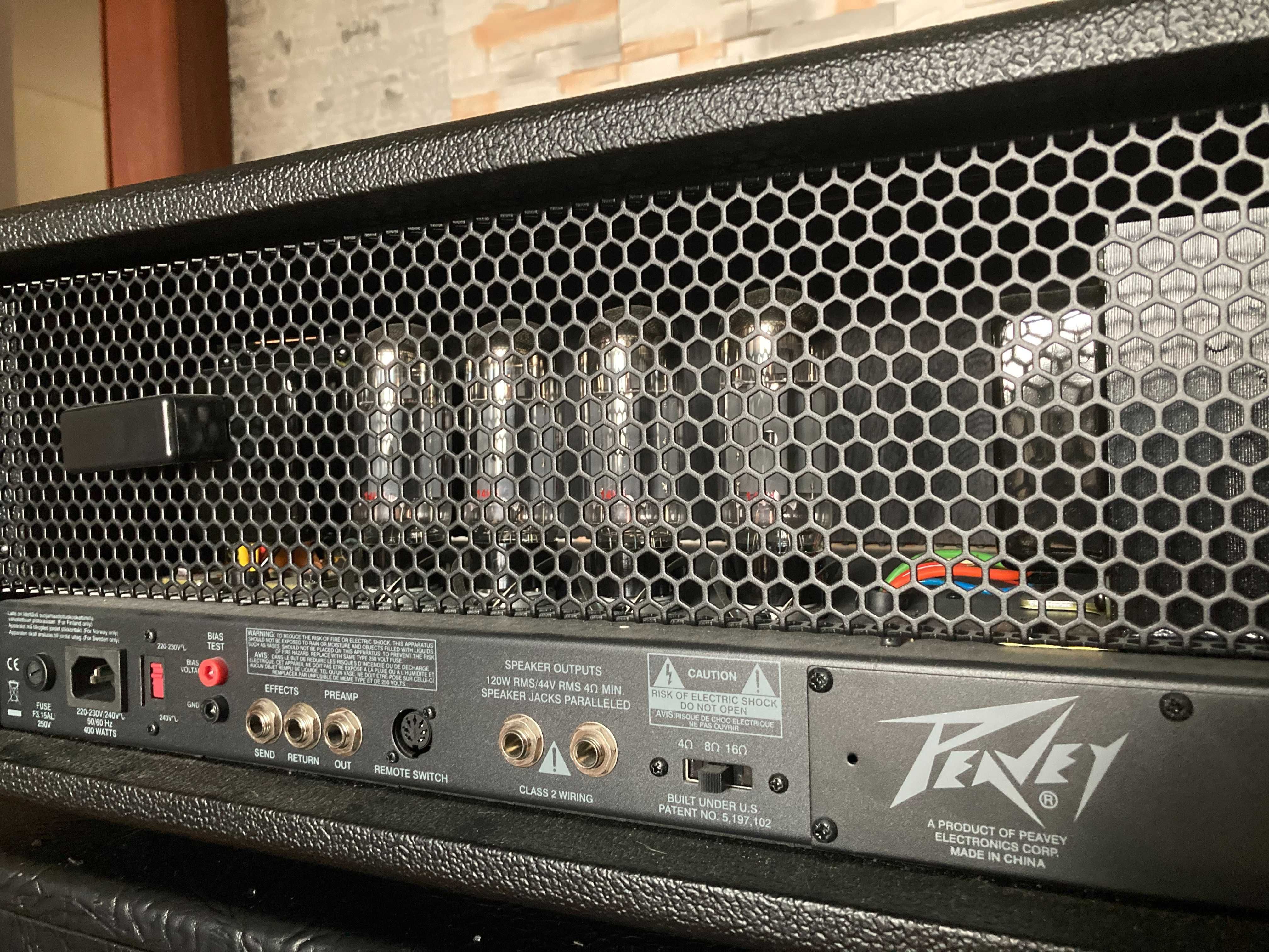 Ламповий гітарний підсилювач Peavey 6505+