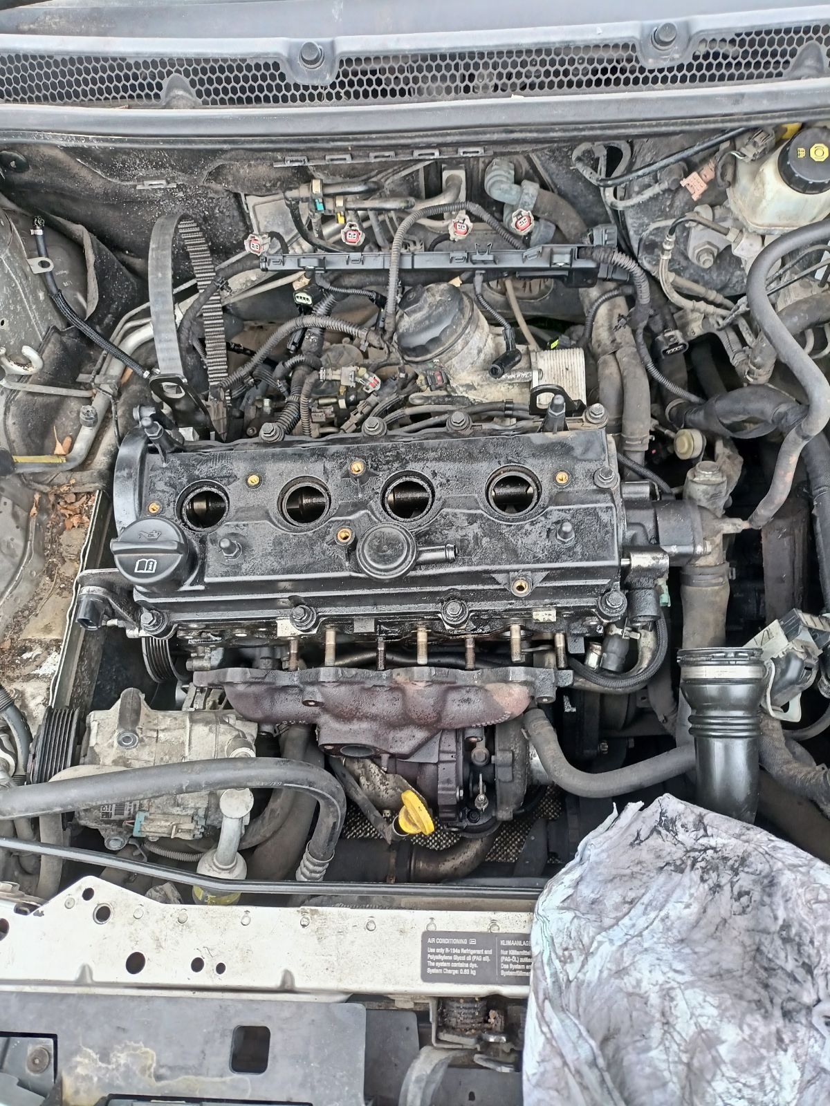 Opel Astra J 1.7 CDTI Uszkodzony silnik