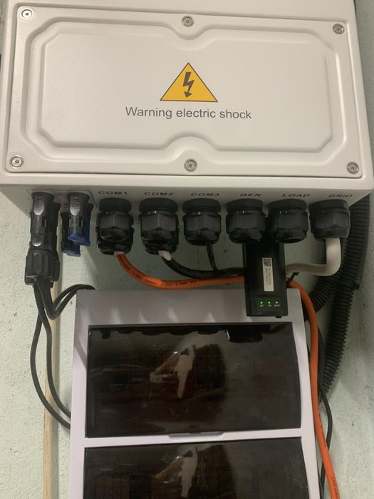 Deye. PYLONTECH. Інвертор,акумулятор.