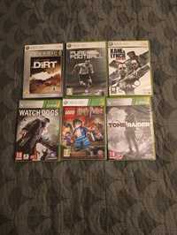 Xbox 360 gry fifa Harry Potter tomb rider watch dogs